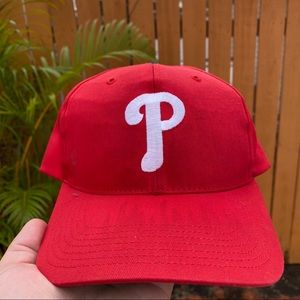 Vintage 90s Philadelphia Phillies Snapback Hat